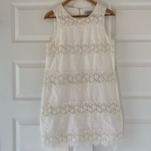 J.Crew white lace dress, size 4